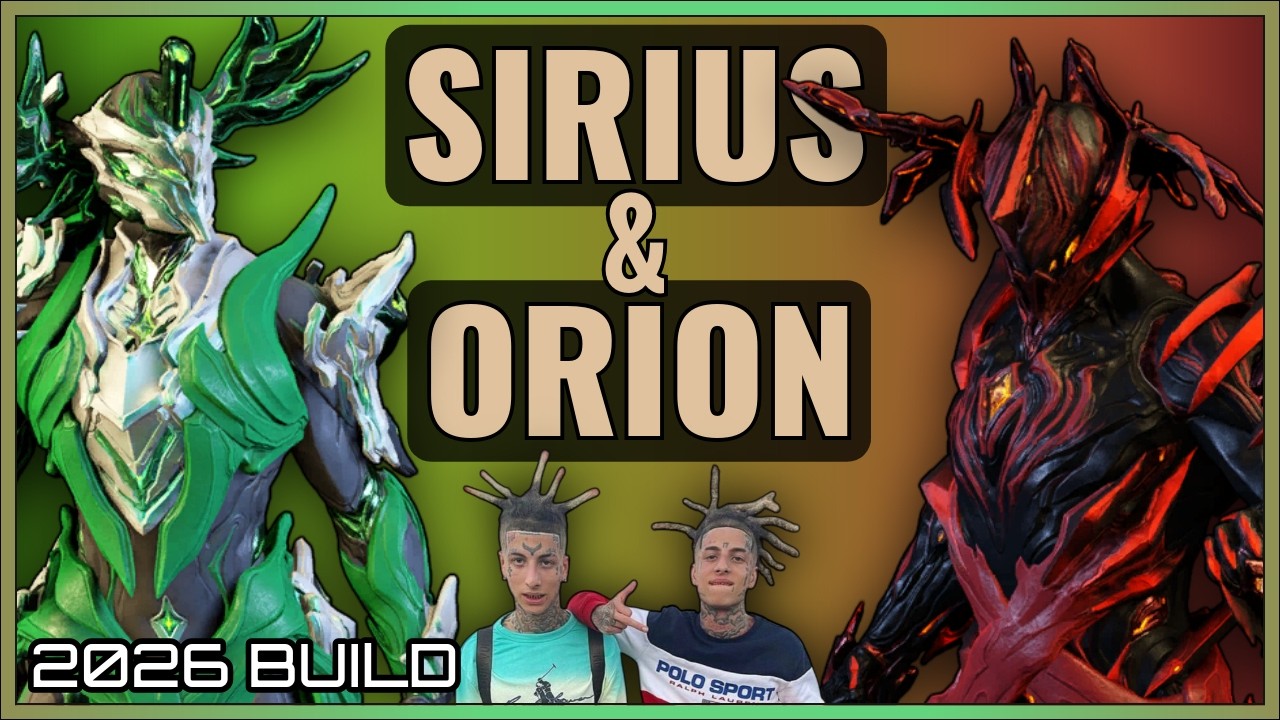 WARFRAME | SIRIUS & ORION BUILD GUIDE! 2026 BUILD