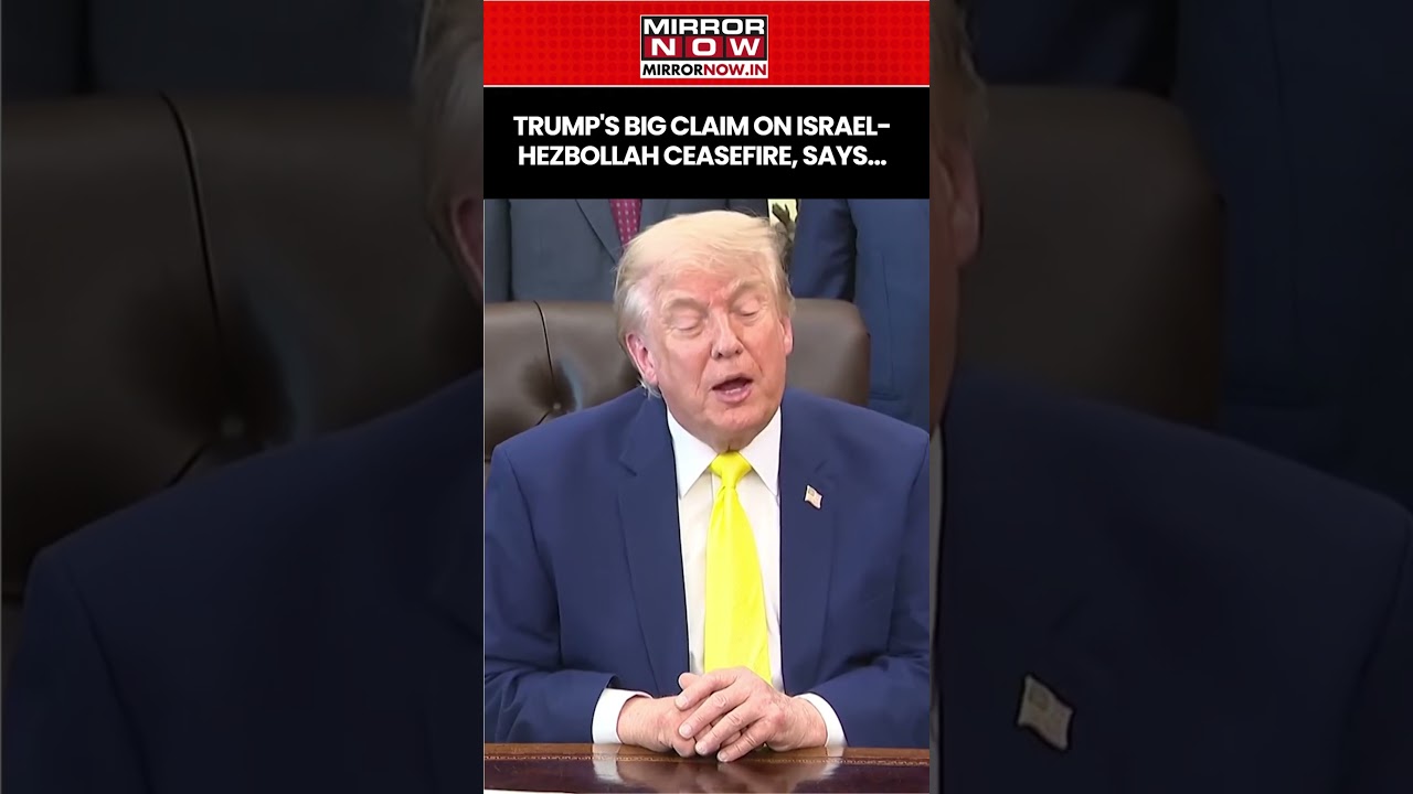 Громкое заявление Трампа о прекращении огня между Израилем и &laquo;Хезболлой&raquo;: &laquo;Прогресс по Ливану ест...