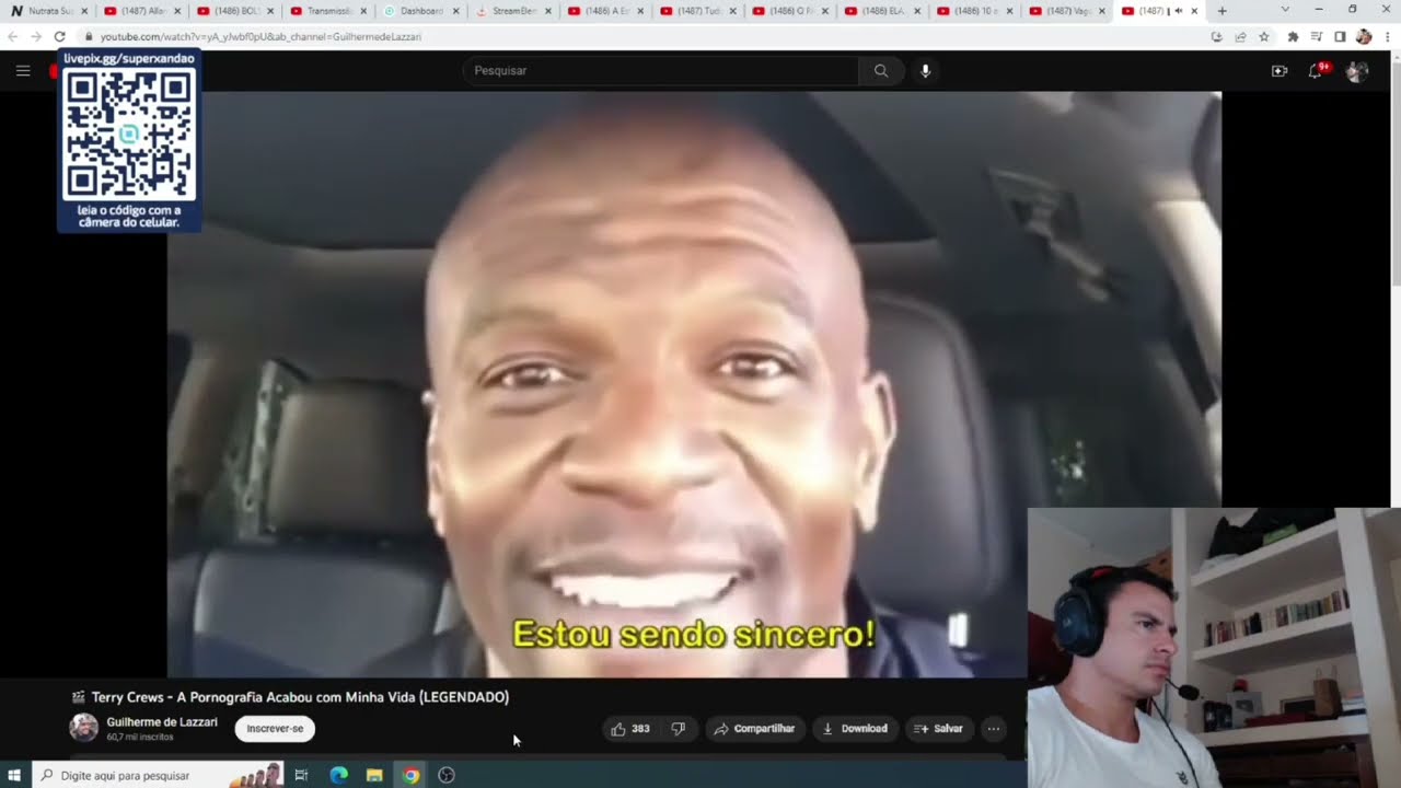 SUPER XANDÃO - Reagindo Relato do Terry Crews Sobre Seu Vício No P**N* 