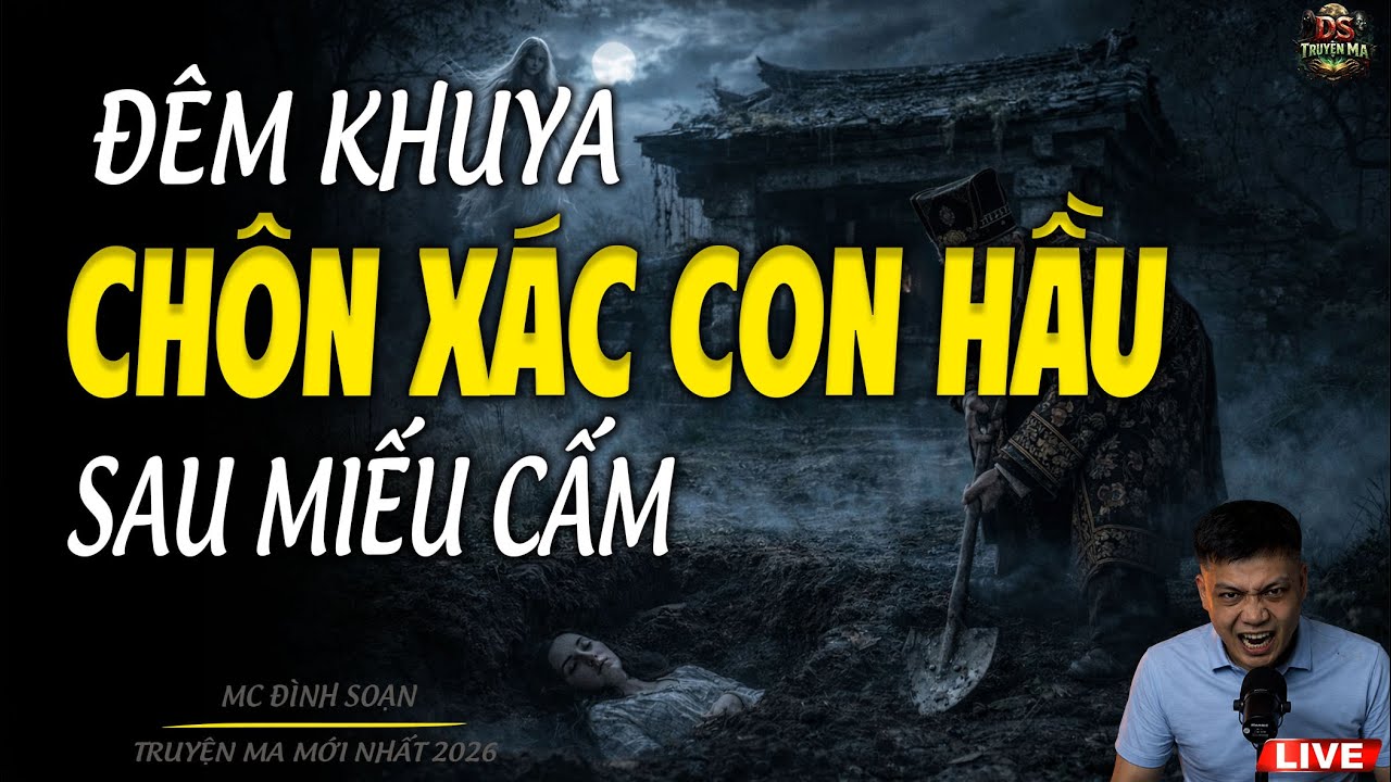 ĐÊM KHUYA CHÔN XÁC CON HẦU SAU MIẾU CẤM - YẾU TIM ĐỪNG NGHE | Tuyển Tập  Truyện Ma Mới Nhất 2026