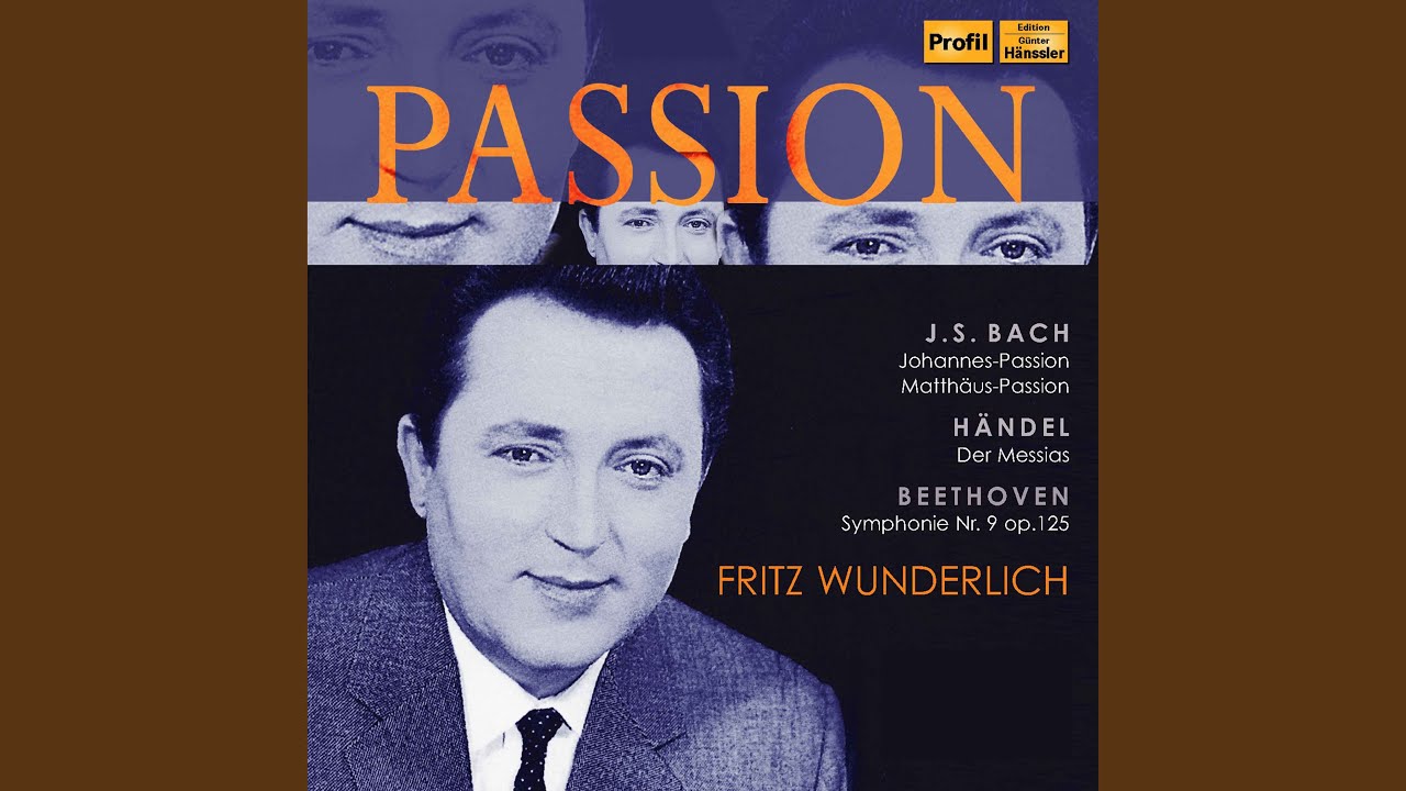 St. Matthew Passion, BWV 244, Pt. 1: No. 20, Ich will bei meinem Jesu wachen (Live)