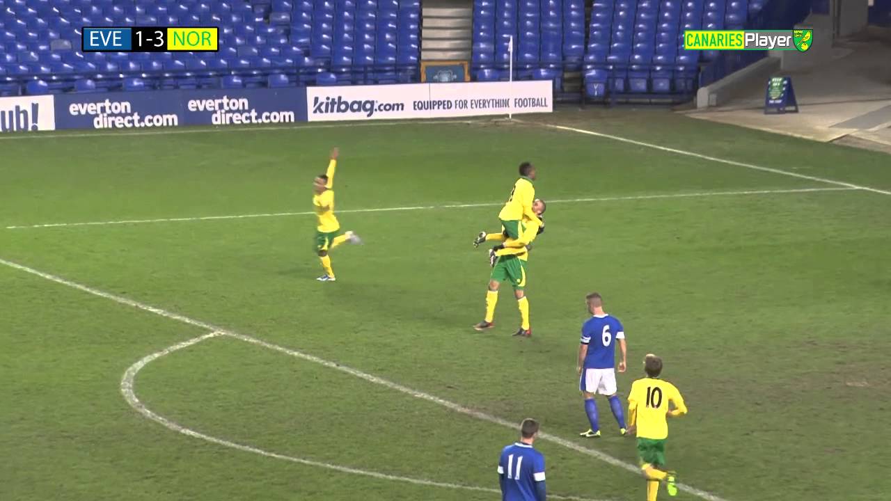 FA Youth Cup quarter-final - Everton 2-4 Norwich City