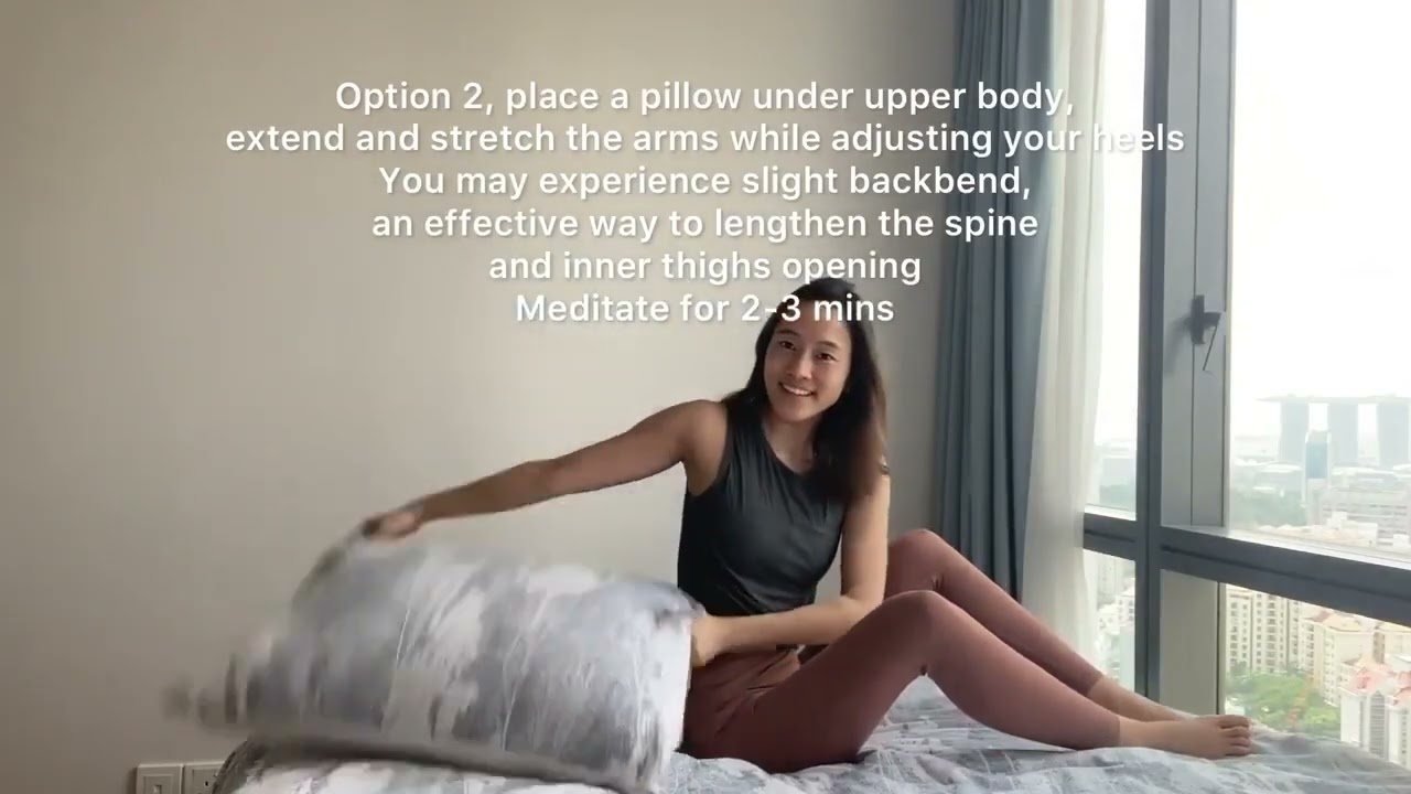 💁🏻&zwj;♀️Reclined Butterfly Pose 🦋