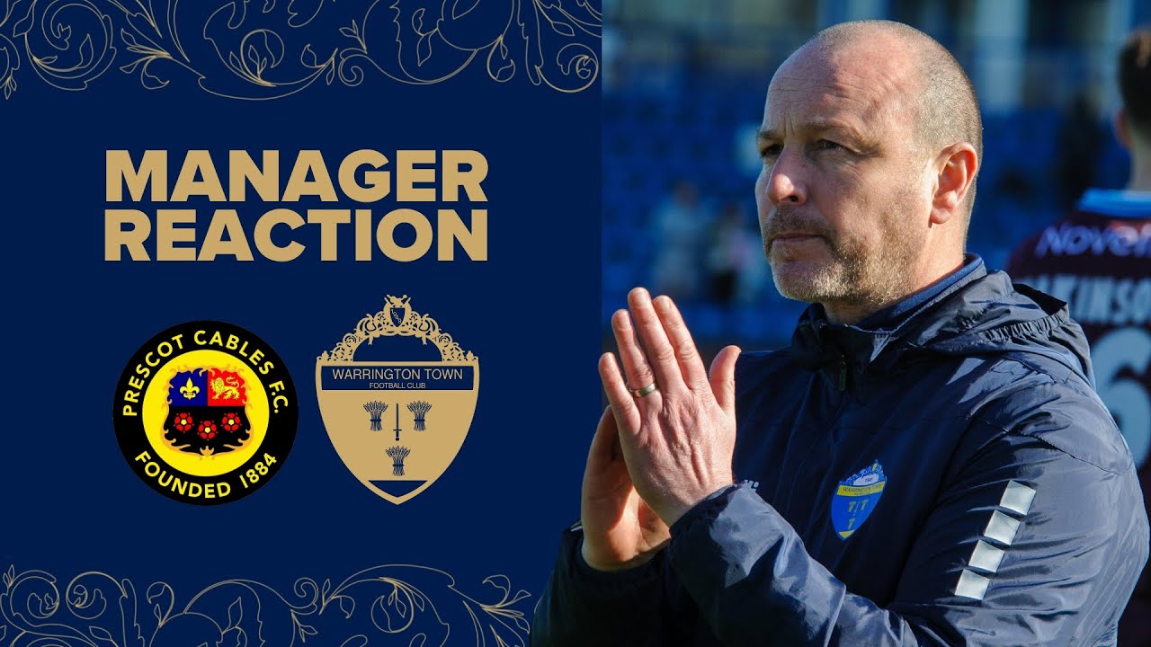 Prescot Cables 1-1 Warrington Town: Paul Carden reaction