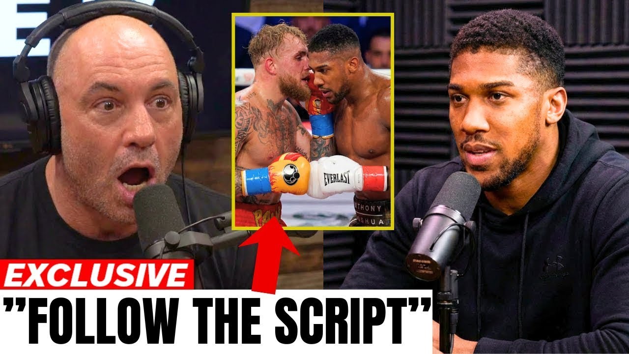 “AVOID THE KO” Anthony Joshua EXPOSES To Joe Rogan What Jake Paul Said To Him Mid Fight!!
