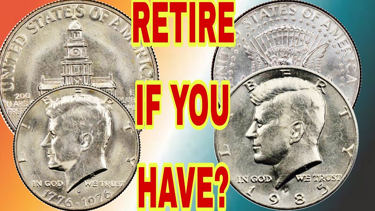 Rare Half Dollars in Circulation 🔍 Why the 1776 -1976-D & 1985-P Kennedy Coins Matter!