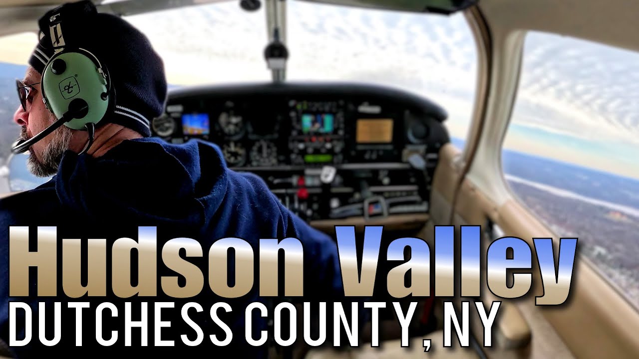 Hudson Valley Regional Airport Mountain Views ⛰️ KPOU
