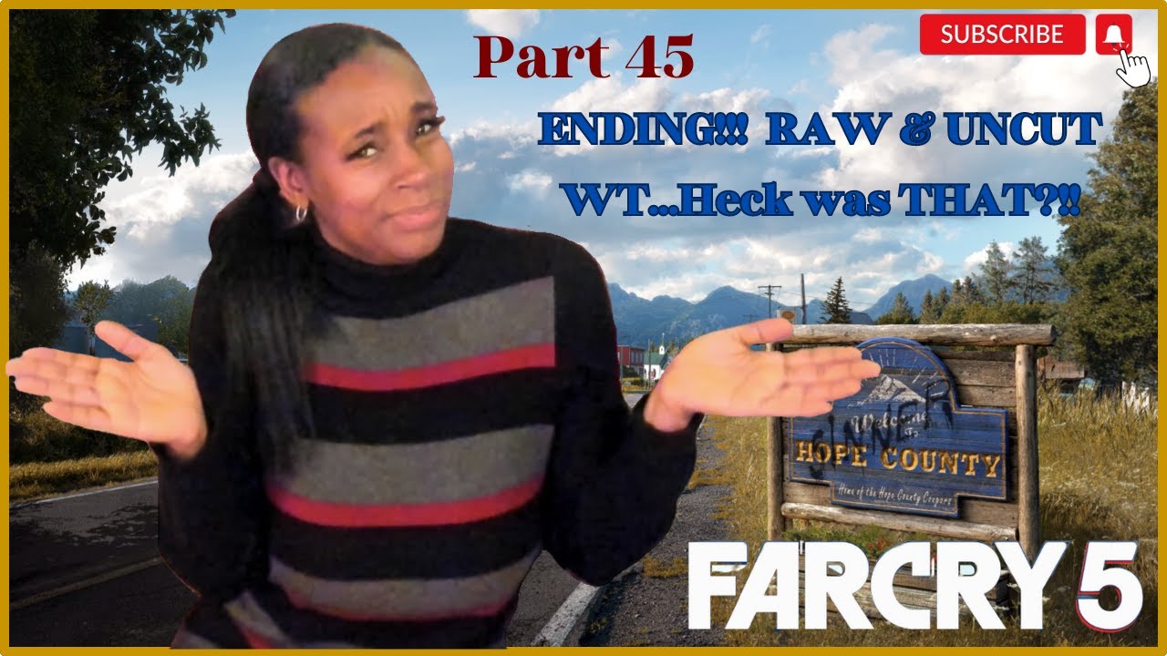 Far Cry 5: Part 45 ENDING! Joseph Seed Boss!!! Reaction at the End. 😅 [PC Gameplay]