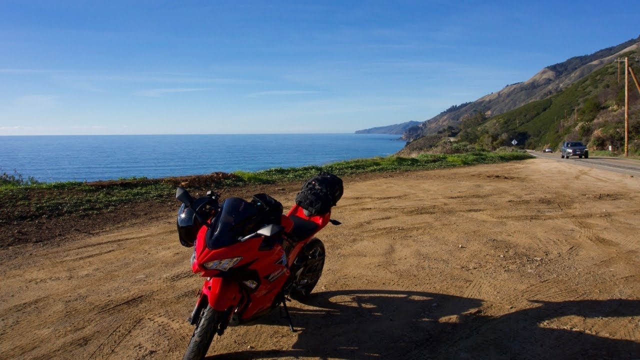 600 Mile Road-trip on a Ninja 400 | Davis to San Diego (Part 1)
