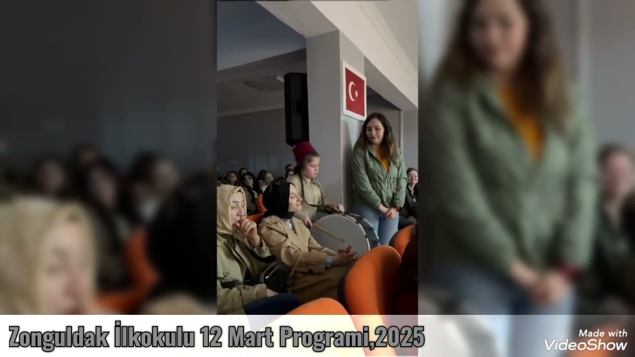 2025,Zonguldak İlkokulu 12 Mart İstiklal Marşını Kabulü Programi
