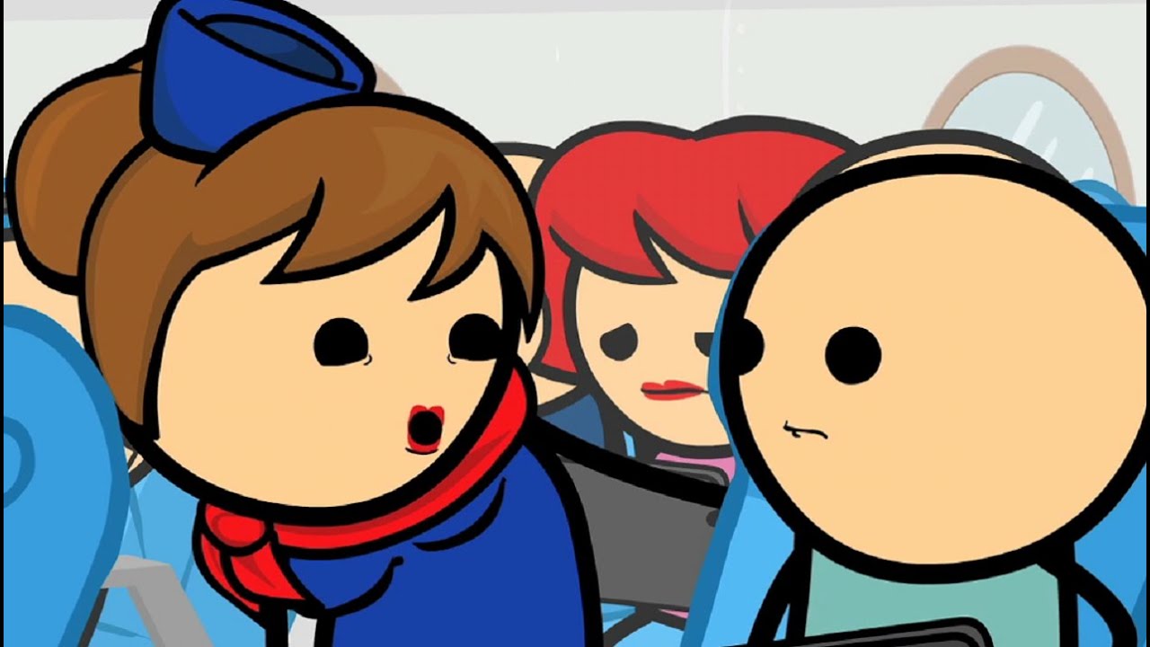 Was passiert, wenn man keine Regeln beachtet - Cyanide & Happiness - Flight Safety  (German/Deutsch)