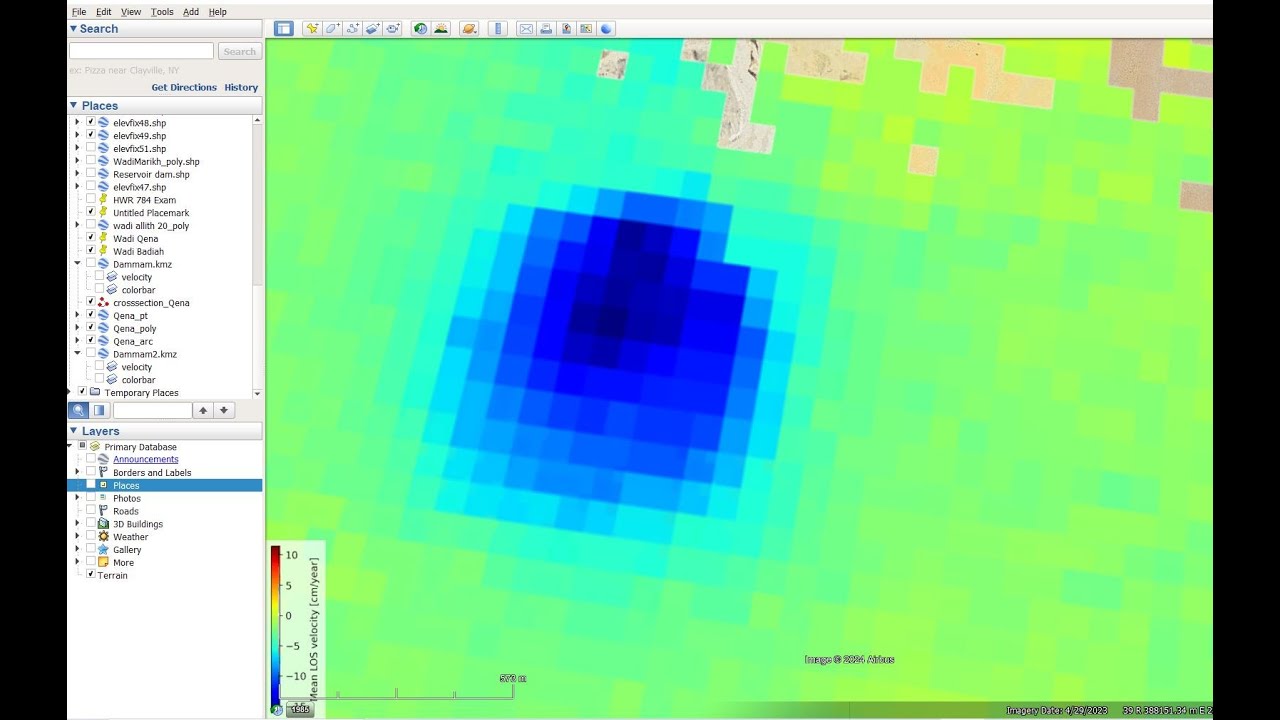 SBAS MintPy Part 4 - Monitor the Subsidence and Uplift in Dhahran Area