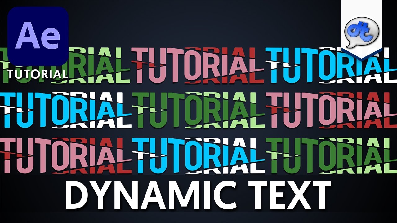 Adobe After Effects | TUTORIAL #90 : DYNAMIC TEXT (Bahasa Indonesia)