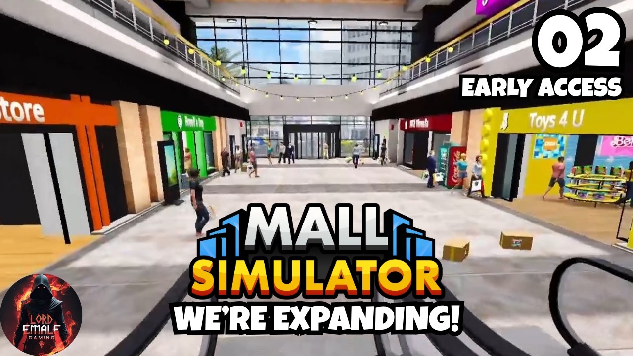 Expanding Fast! 2 NEW Stores Unlocked | Mall Simulator Early Access