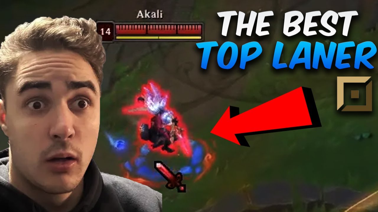 HE IS THE BEST TOP LANER IN THE SERVER | MeLeBron