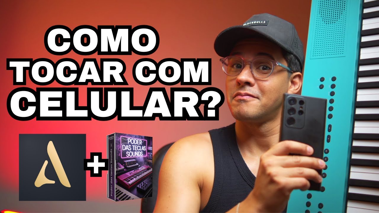 Como TOCAR TECLADO com o CELULAR – Passo a passo completo!
