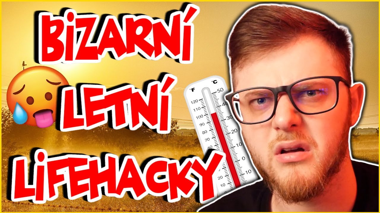 Testuju BIZARNÍ letní lifehacky │Jak se (NE)ochladit, když je horko?