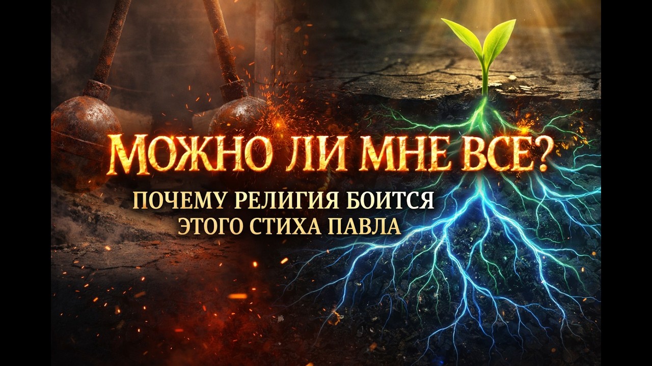 🔥МОЖНО ЛИ МНЕ ВСЁ🔥| Закон, благодать и главный обман религии