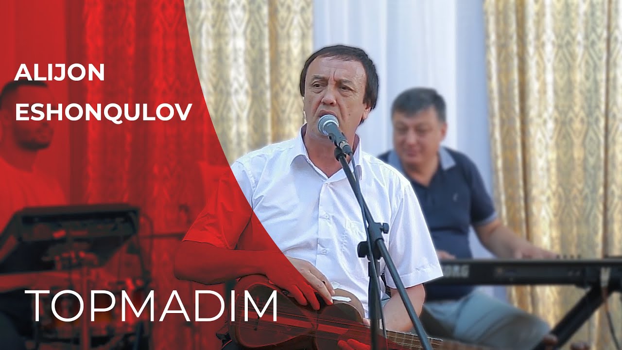 ALIJON ESHONQULOV - TOPMADIM (JONLI IJRO) | SAMARQAND SHAHRIDA AYTILGAN AJOYIB JONLI IJRO.