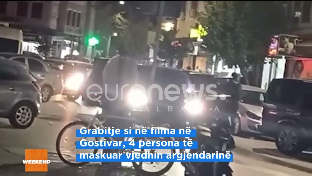 Grabitje si në filma në Gostivar, 4 persona të maskuar vjedhin argjendarinë