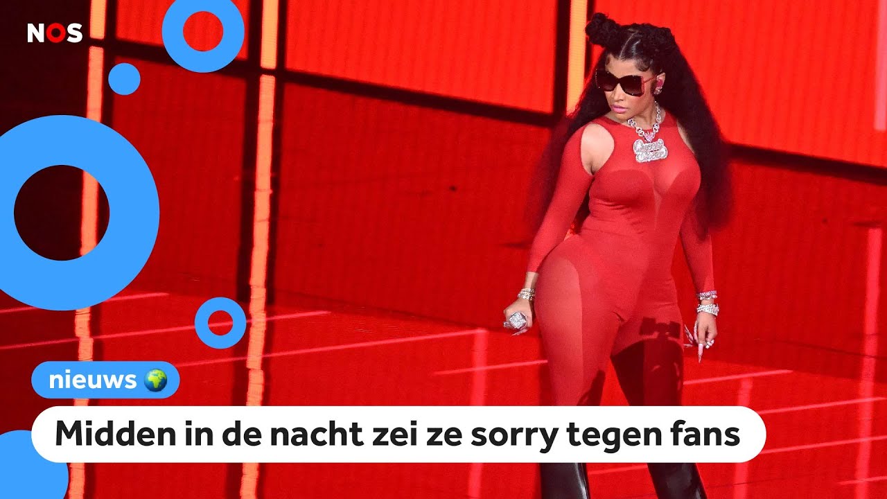 Nicki Minaj opgepakt en weer vrijgelaten vanwege drugs