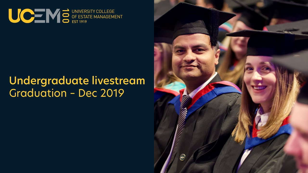 Undergraduate livestream // Graduation – December 2019