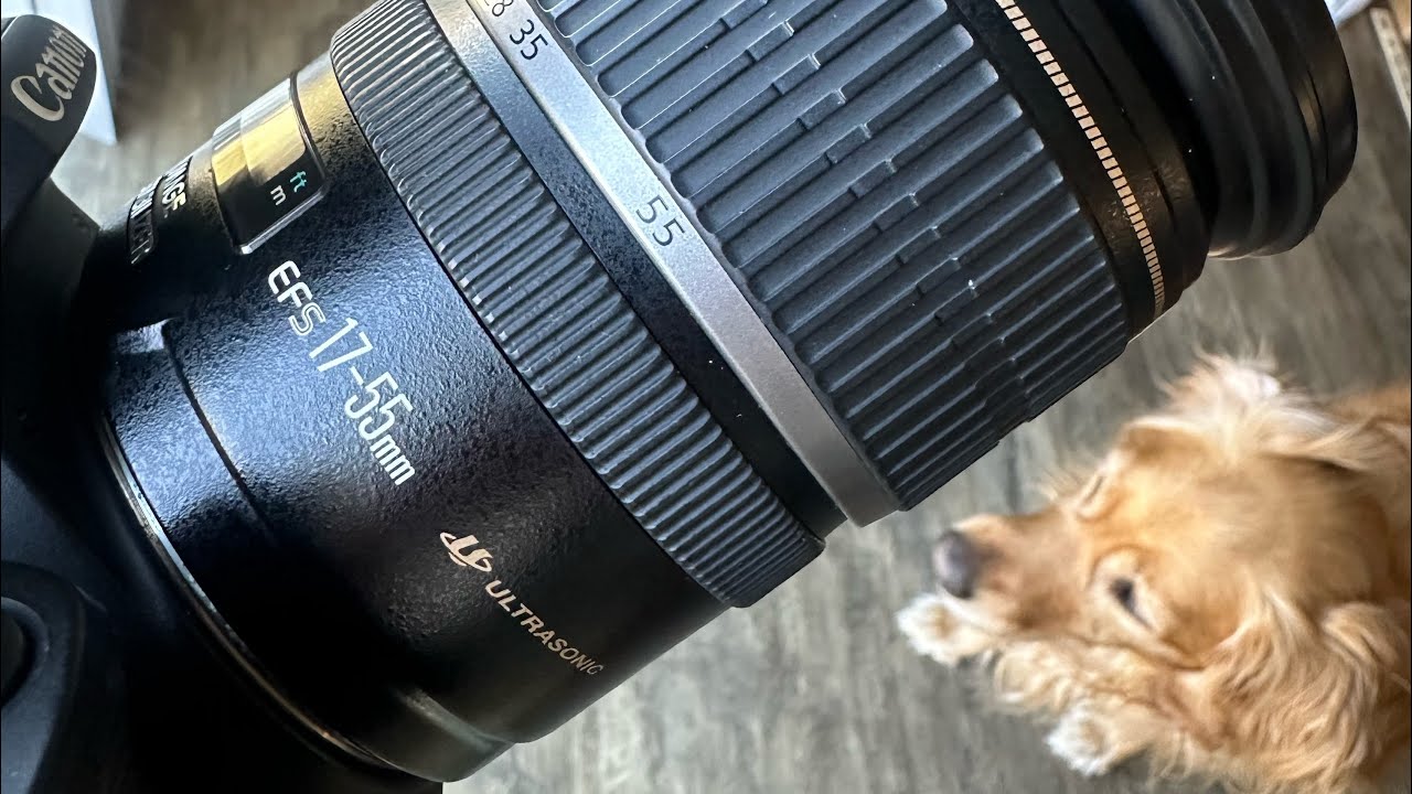 Unboxing new to me Canon EFS 17-55mm