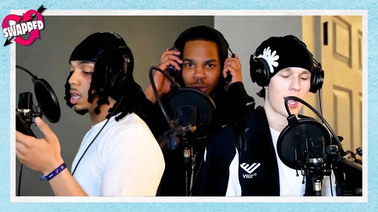 REGGIE GOES CRAZY IN THE STUDIO WITH THE SWAPPED GUYS!