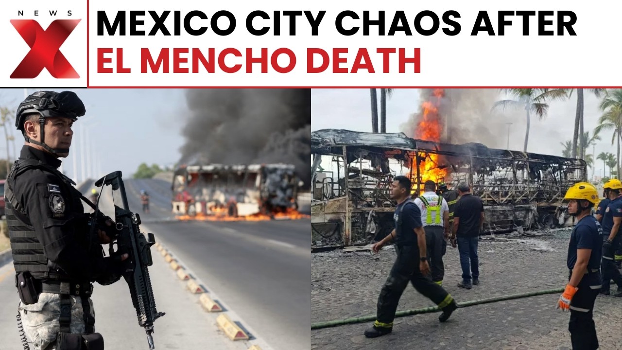 El Mencho Dead: Cartel Violence Erupts Across Mexico City, Citizens Terrified On Streets