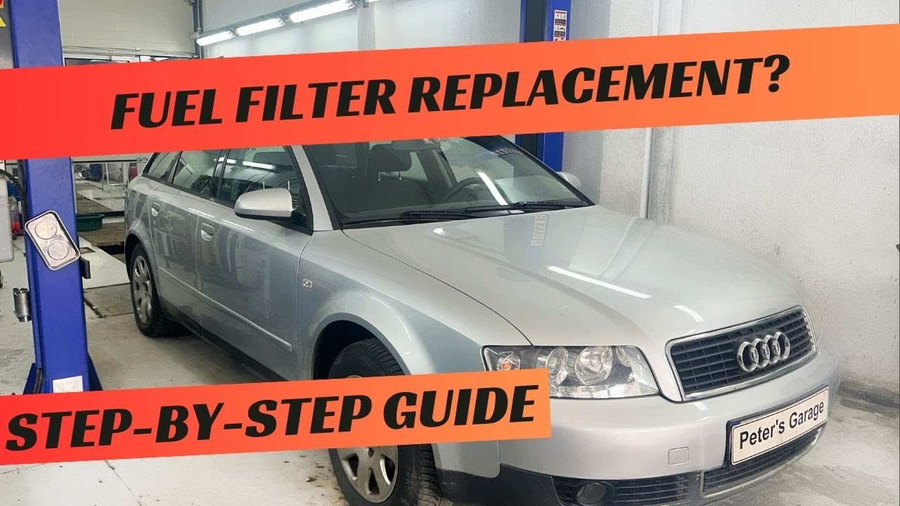 Audi A4 B6 1.9 TDI Fuel Filter replacement