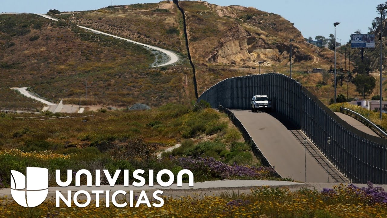 Cruzar la frontera por esta área de San Diego es tan peligroso que ni siquiera existe muro