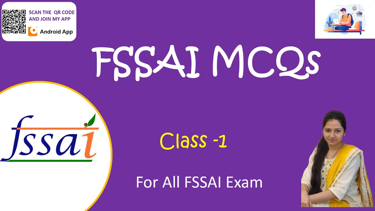 FSSAI MCQ CLASS-1 | ASSISTANT| CFSO & Technical Officer Exam | Important Questions | State FSO Exam