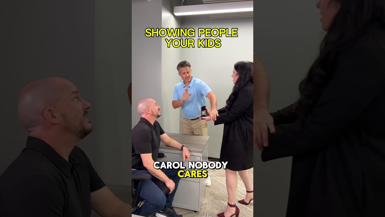 HR training module 12 - showing off your kids in the office #corporatehumor