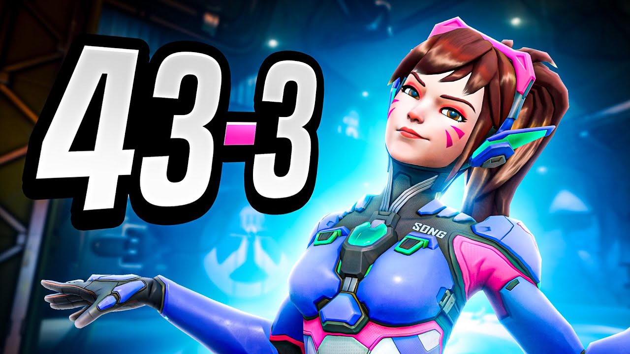 Классическое господство Emongg Dva на Гибралтаре! | Overwatch 2