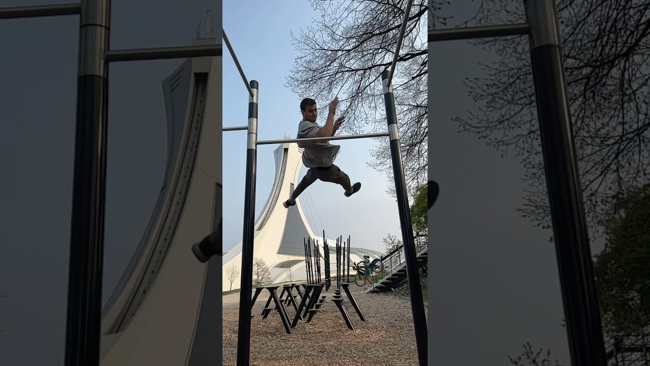 Swing 360 🔄 #calisthenics