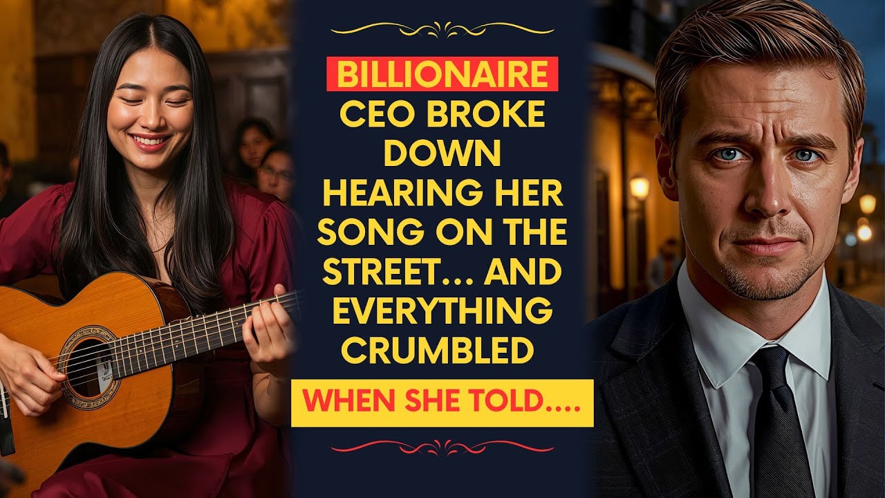 Billionaire CEO Broke Down Hearing Her Song on the Street… and Everything Crumbled When She Told...
