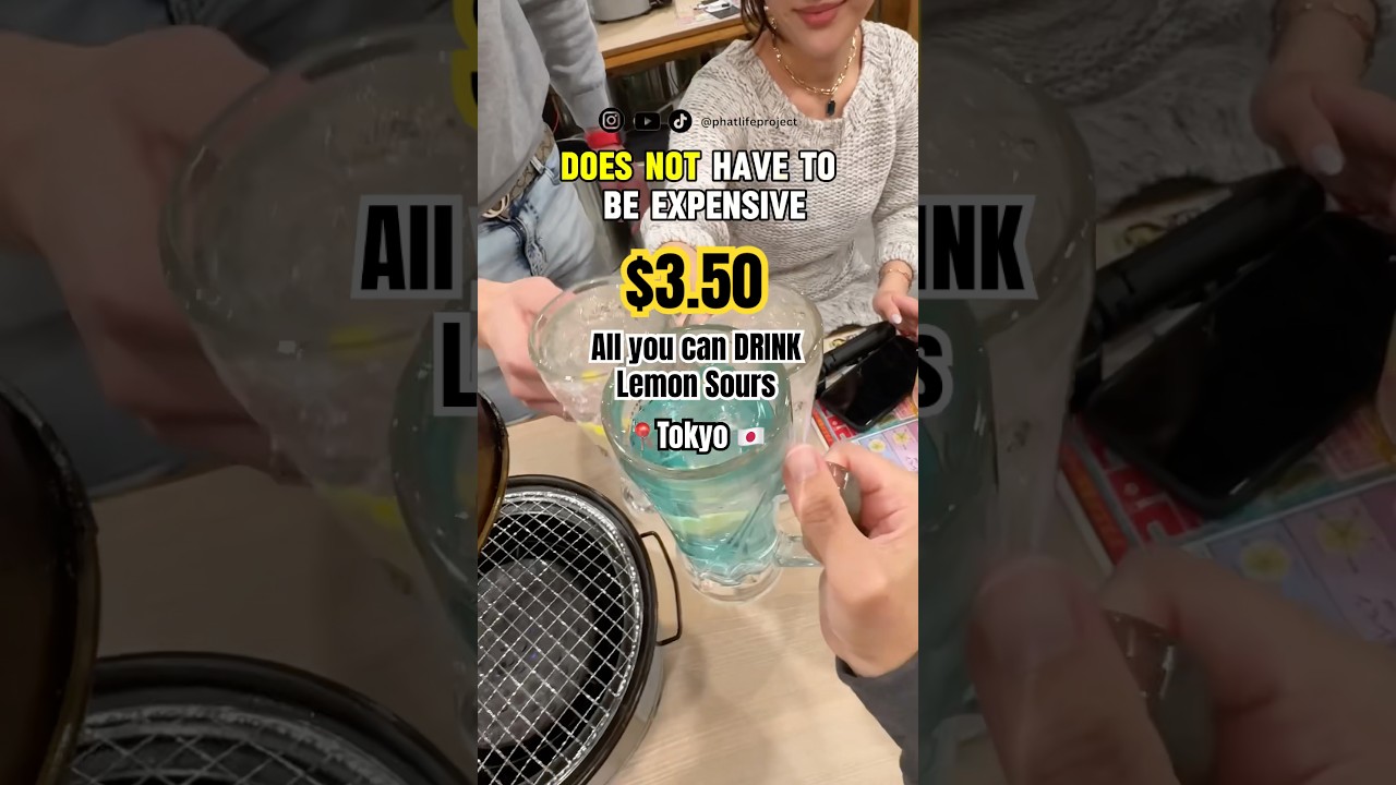 &iexcl;Limones sour ilimitados por $3,50 en Tokio!