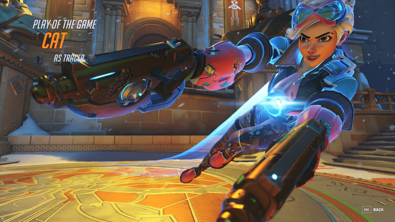 POV: The Enemy TRACER In Your Backline