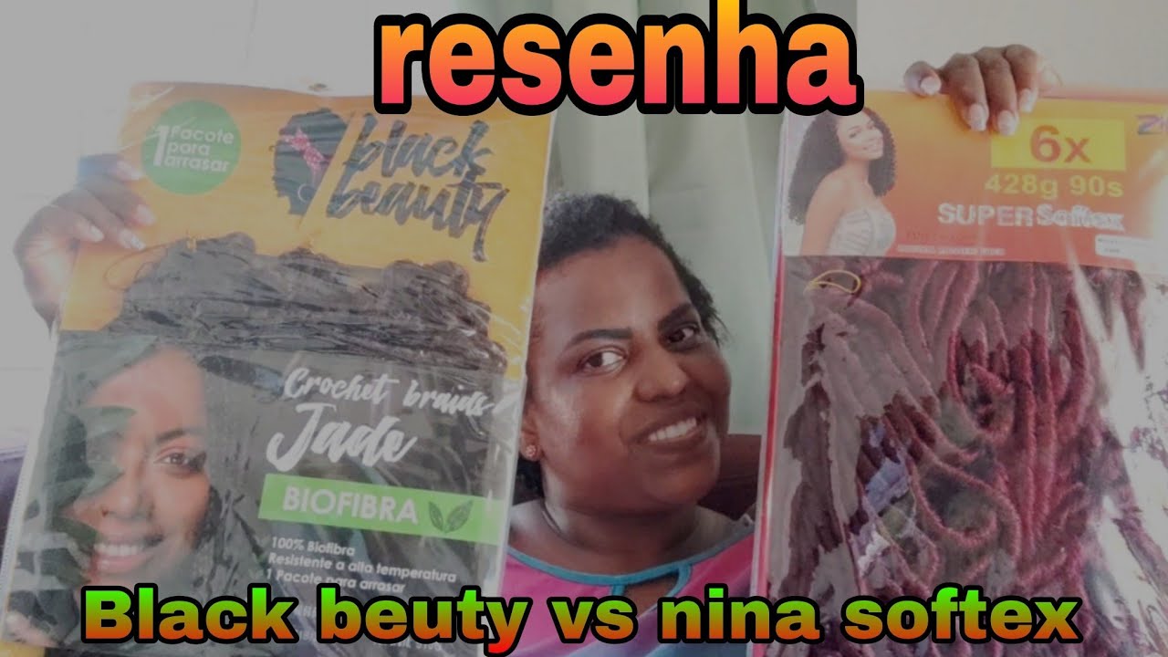 nina softex vs Black beuty jade bio fibra resenha
