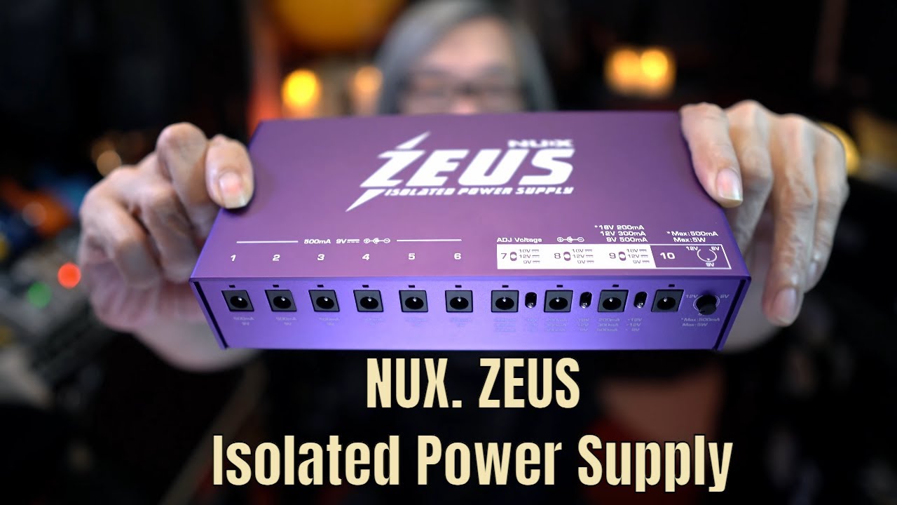 I finally got an isolated power supply!! The NUX Zeus Isolated Power Supply