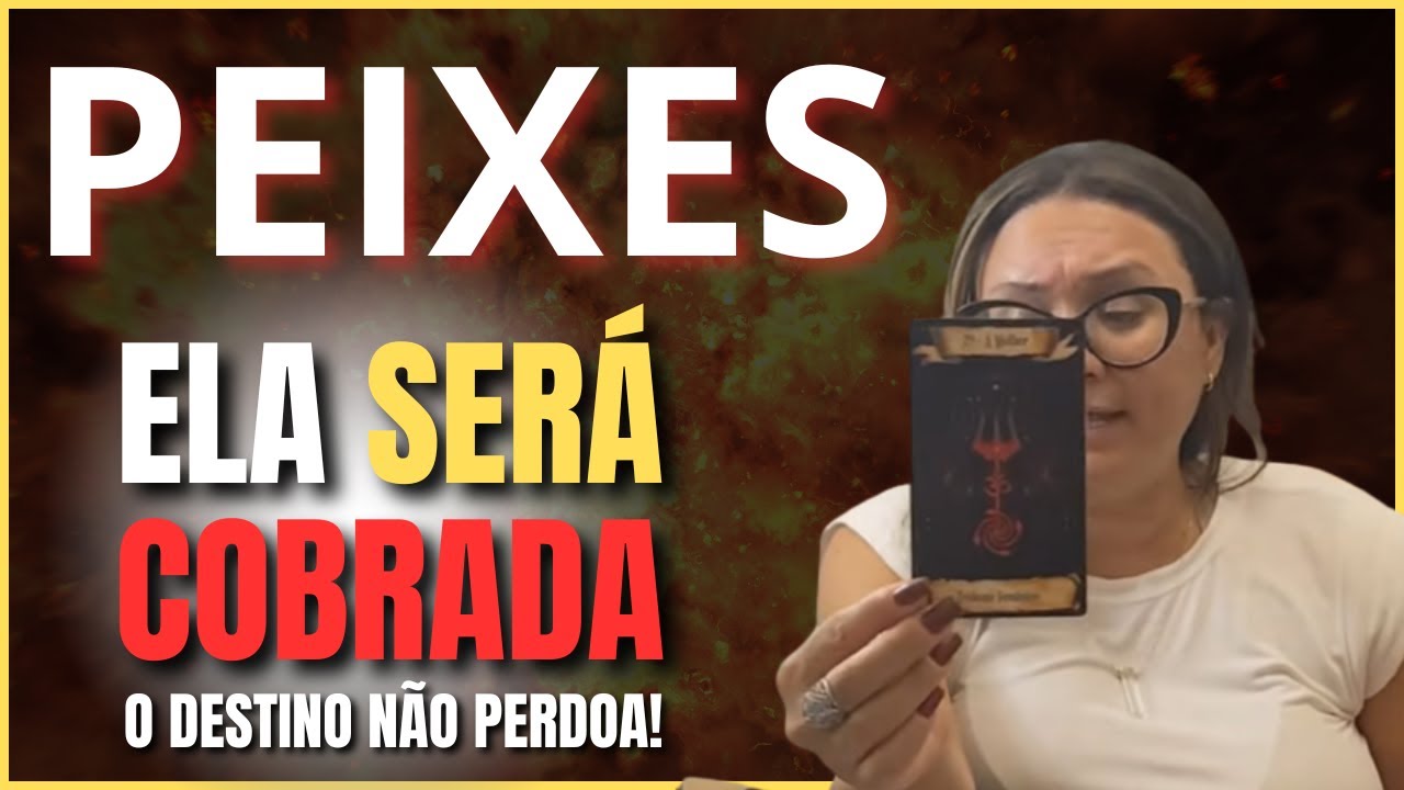 PEIXES JANEIRO DE 2026 UMA HORA A VIDA COBRA...E A JUSTIÇA DIVINA CAIRÁ SOBRE ELA! VC VAI VER...