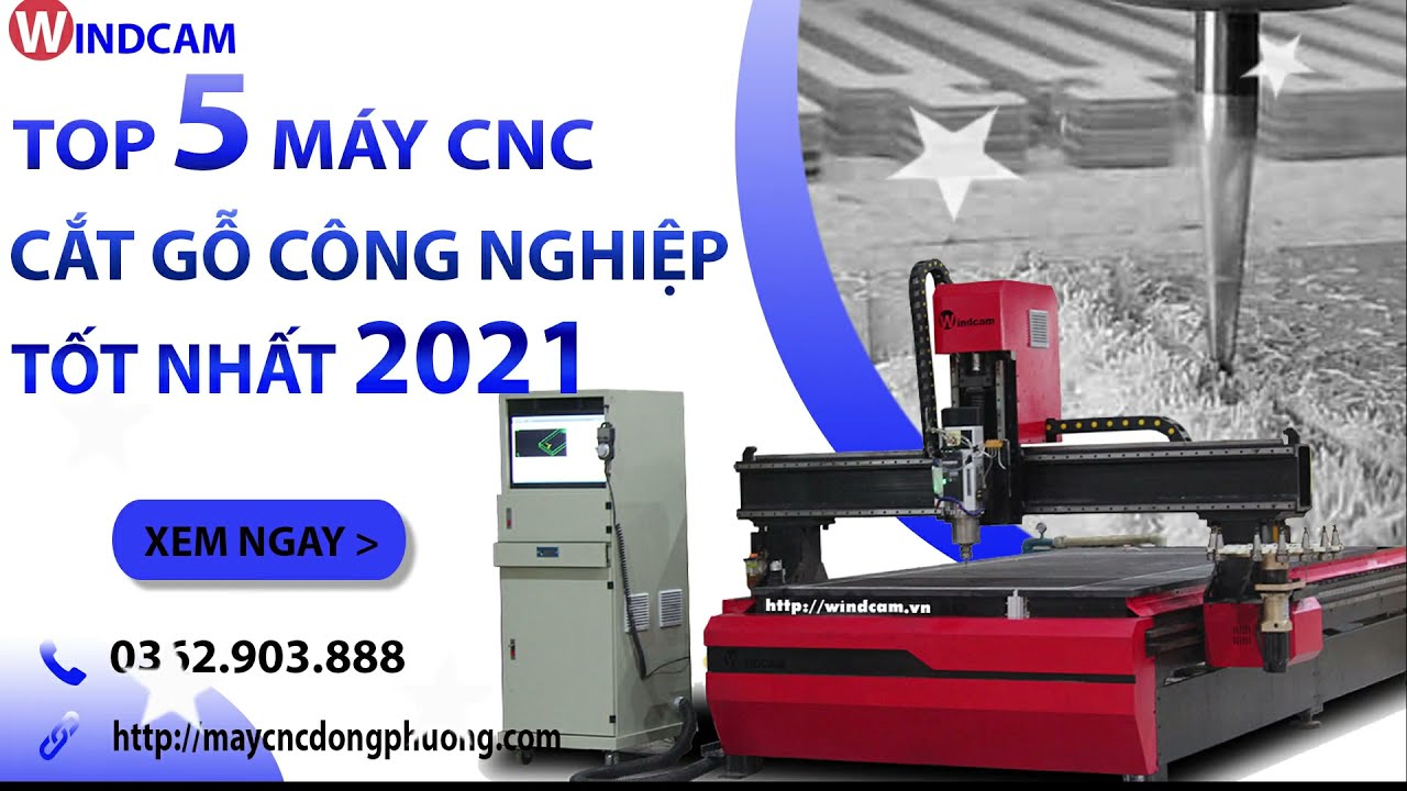 BÁO GIÁ 05 DÒNG MÁY CNC CẮT GỖ CÔNG NGHIỆP PHỔ BIẾN NHẤT HIỆN NAY