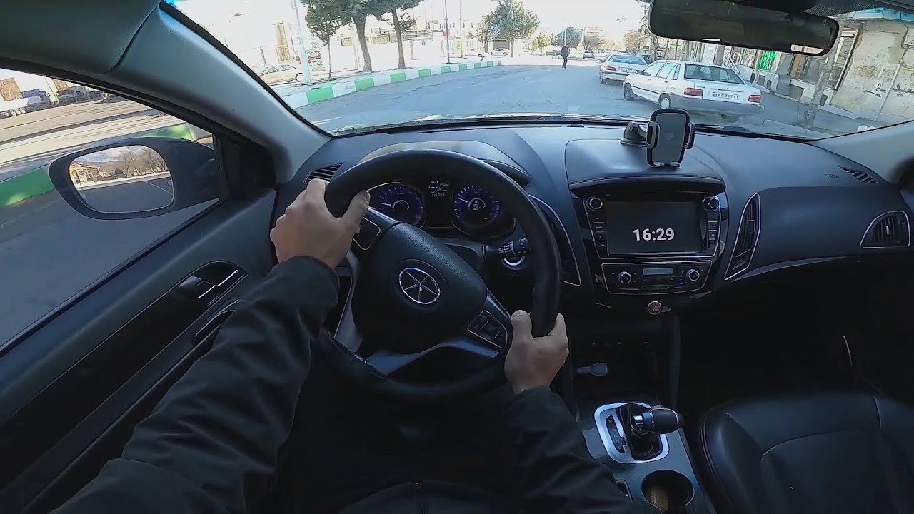 رانندگی با جک اس فایو  driving pov with jac s5