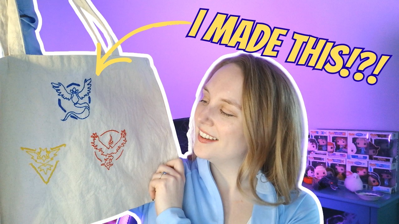 I Created the Ultimate Nerdy Tote Bag with Pokémon!