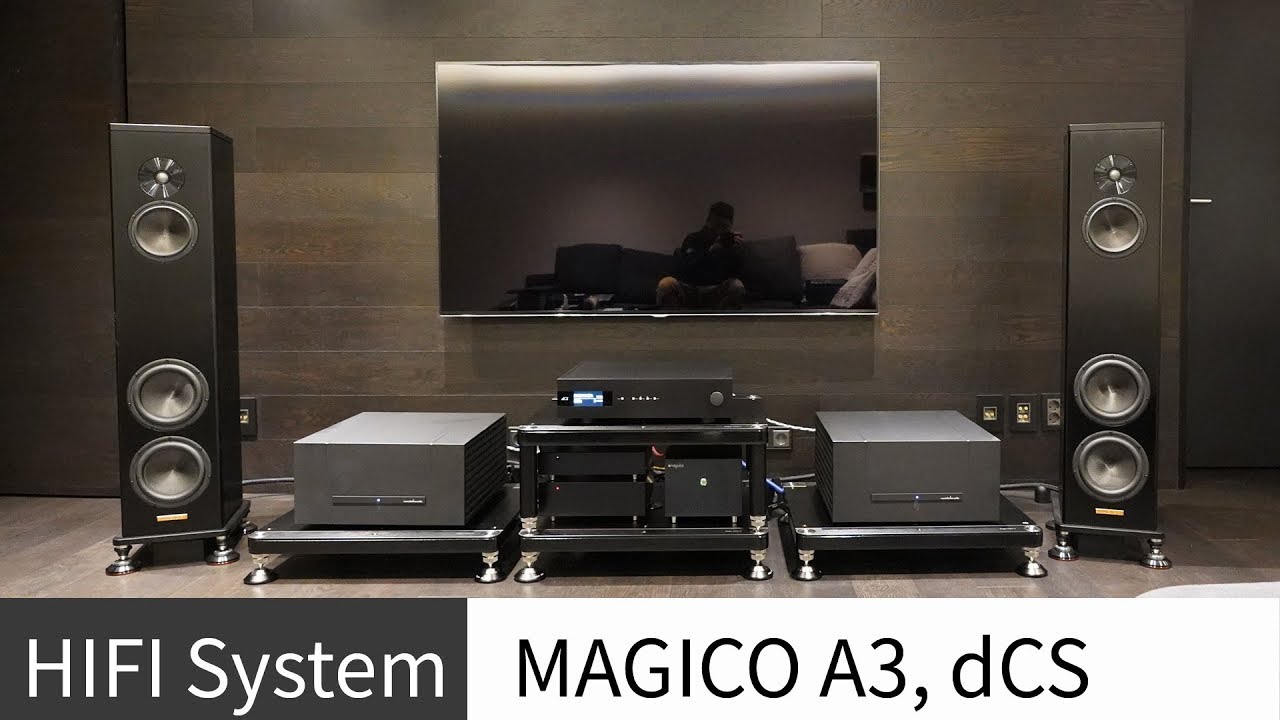 옥수동 고객님의 MAGICO A3, dCS Bartok 네트워크 DAC, Constellation Mono 1.0 파워앰프