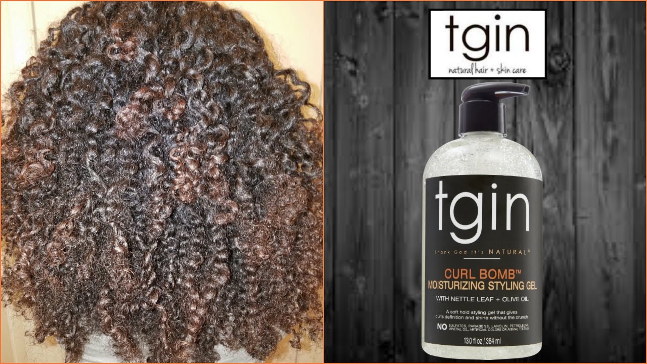 *NEW* TGIN Curl Bomb Moisturizing Styling Gel + Demo | Ashkins Curls