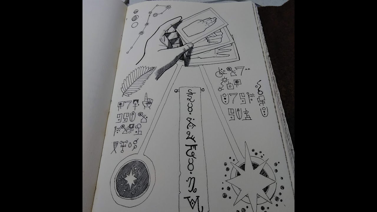 How to make prop spell book pages and magical scrolls.