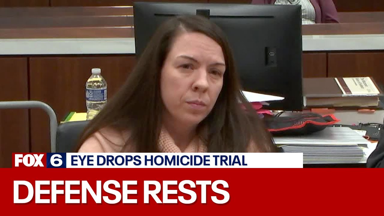 Wisconsin eye drops homicide trial; Kurczewski won't testify, defense rests | FOX6 News Milwaukee