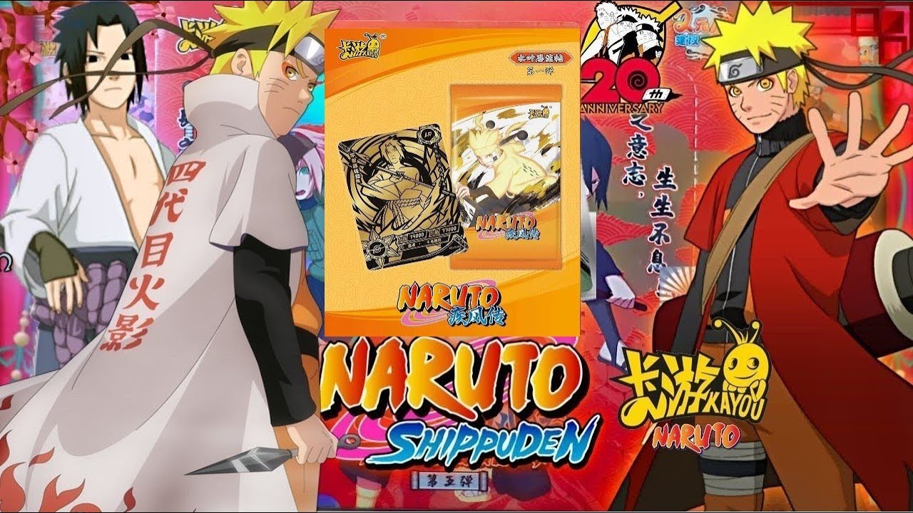 NARUTO KAYOU EPISODE 6 OUVERTURE BOOSTER PACK NARUTO MODE ERMITE DE RIKUDO !!!