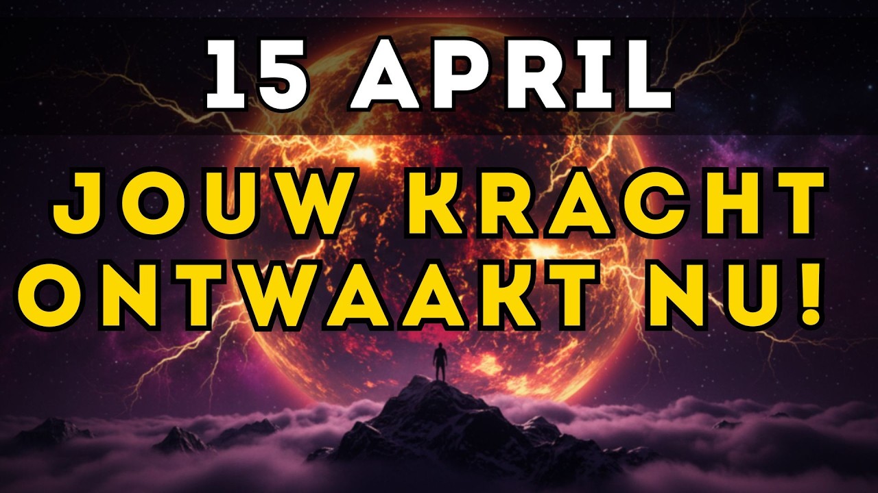 URGENT 15 APRIL: Als Je DIT Voelt, Is Jouw Verborgen Superkracht NU Ontwaakt!